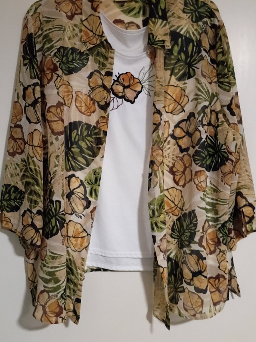 alfred dunner Blouse and Tank set 24W